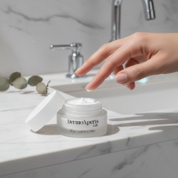 Contorno de ojos, crema antiojeras y bolsas en ojos, efecto lifting