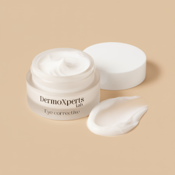 Contorno de ojos, crema antiojeras y bolsas en ojos, efecto lifting