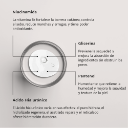 Serum Facial Ultra Hidratante con Ácido Hialurónico y Niacinamida